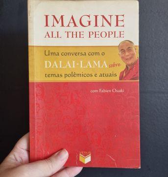 livro Imagine all the people: Uma conversa com o Dalai-Lama sobre temas polêmico - Sem faixa etaria - Não informada