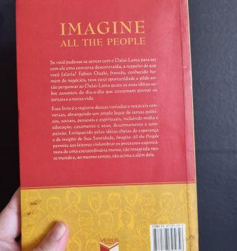 livro Imagine all the people: Uma conversa com o Dalai-Lama sobre temas polêmico - Sem faixa etaria - Não informada