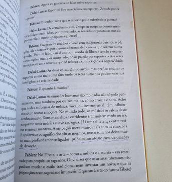 livro Imagine all the people: Uma conversa com o Dalai-Lama sobre temas polêmico - Sem faixa etaria - Não informada